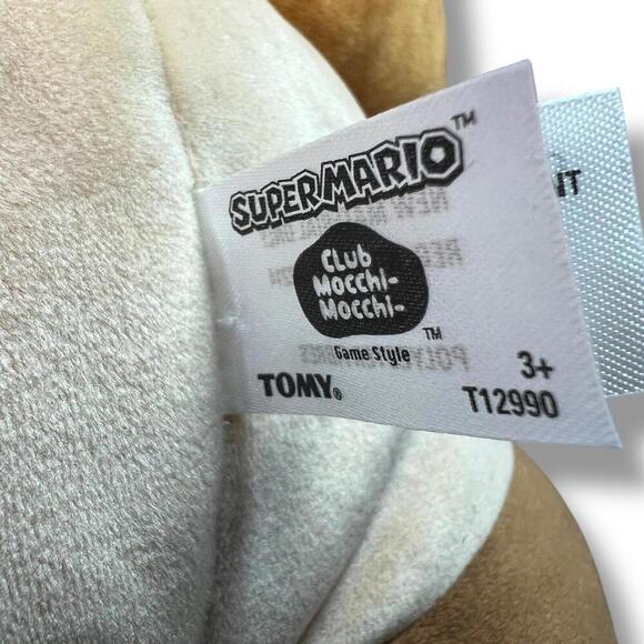 Club Mocchi Mocchi Super Mario Plush Lot – Goomba, 1-Up Mushroom & Yoshi Egg 15” - Picture 4 of 9